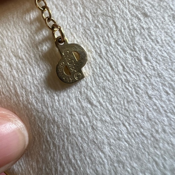 Christian Dior heart necklace and earrings - Picture 6 of 6